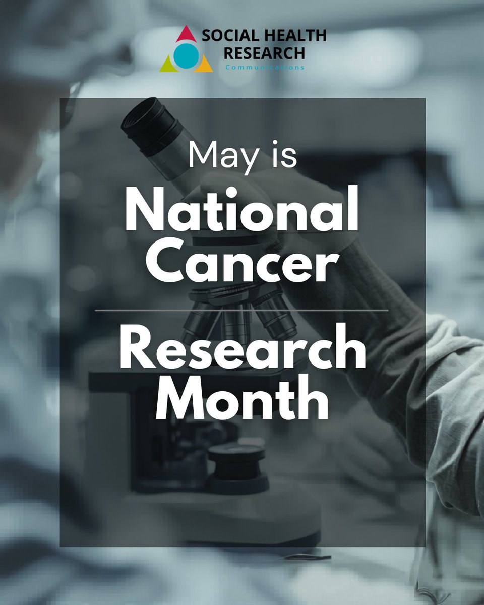 SocialHealthRes's tweet photo. This National Cancer Research Month, we honor the science, the stories, and the strength behind every breakthrough. 💙

Here’s to hope, innovation, and a future where cancer is no longer a life-altering diagnosis.

#NationalCancerResearchMonth #SocialHealthResearch https://t.co/lTDg1lLpNk