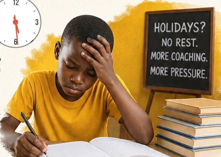 JosephMuvawala's tweet photo. What do school holidays mean within our education system? At their core, they are intended to provide children with a necessary break from formal learning. Yet increasingly, this period is being occupied by paid coaching, effectively extending structured instruction into what should be rest time.

When do children have holidays? It is deeply troubling that the learners are being coached to prepare for the Primary Leaving Examination (PLE) -a terminal, high-stakes examination administered before the completion of the basic education cycle, which in my strong opinion serves very limited purpose except for placement at Senior One. 
 
What is going on? Are we losing control?  My expectation is that as private provision of education expands, we increase regulation.
@Educ_SportsUg
