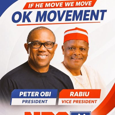 From today hence forth.
I will start rewarding people that support and campaign for Peter obi and Kwankwanso.
I need some one that can design a poster that includes me,Peter OBi and Kwankwanso.
Do it now l, Because Nigeria will be OK