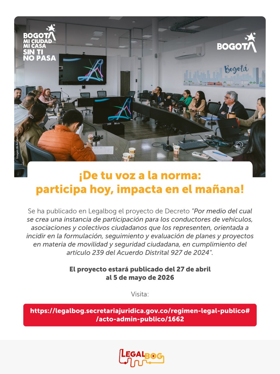 Movilidad Bogotá tweet media