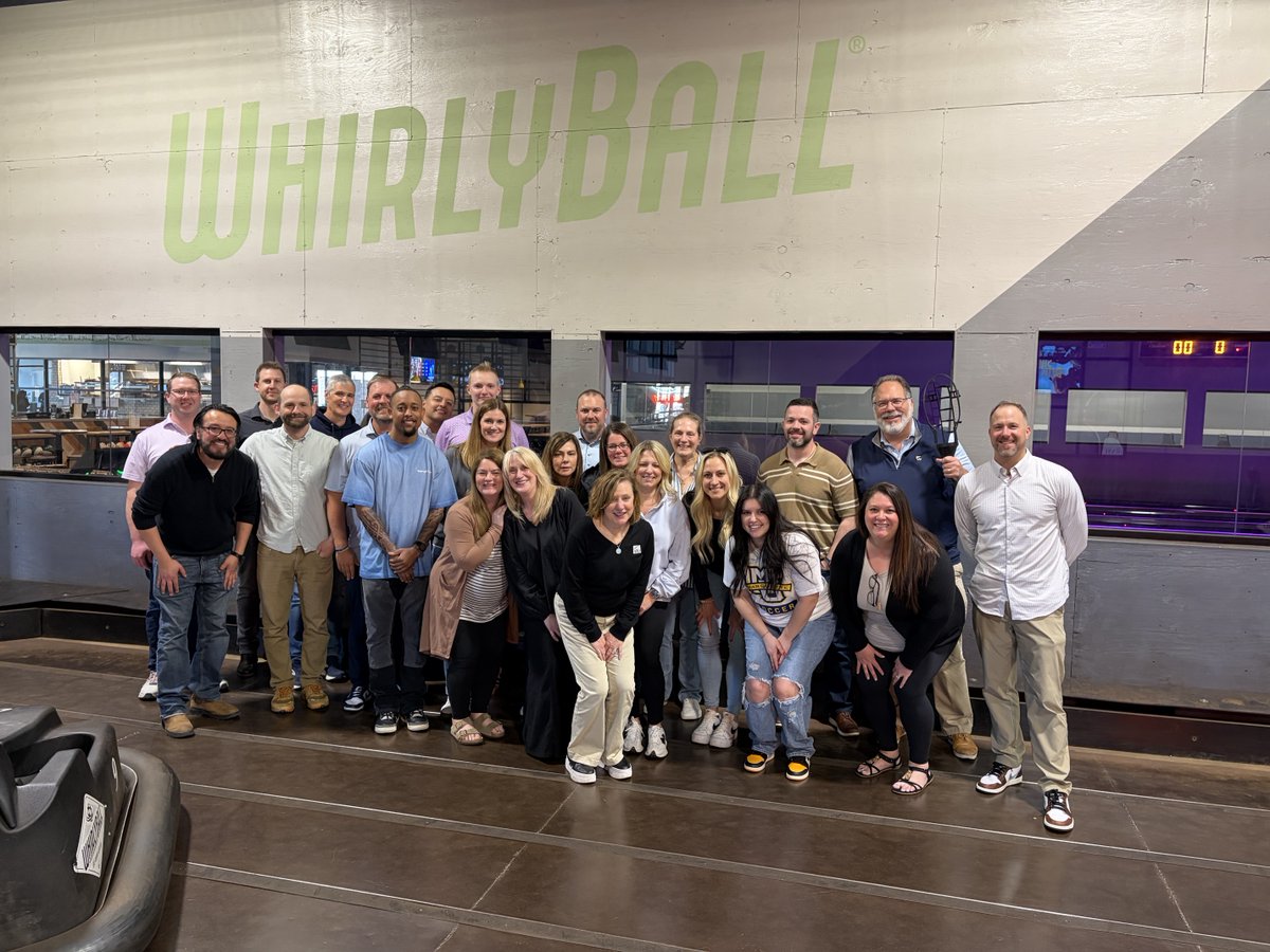TrentLower76's tweet image. Our team stepped away for a bit of fun and friendly competition at WhirleyBall to celebrate a strong first quarter and the teamwork that drives our success in supporting our clients! 

#TeamBuilding #Q1Success #WhirleyBallFun #StrongerTogether #ClientFocused