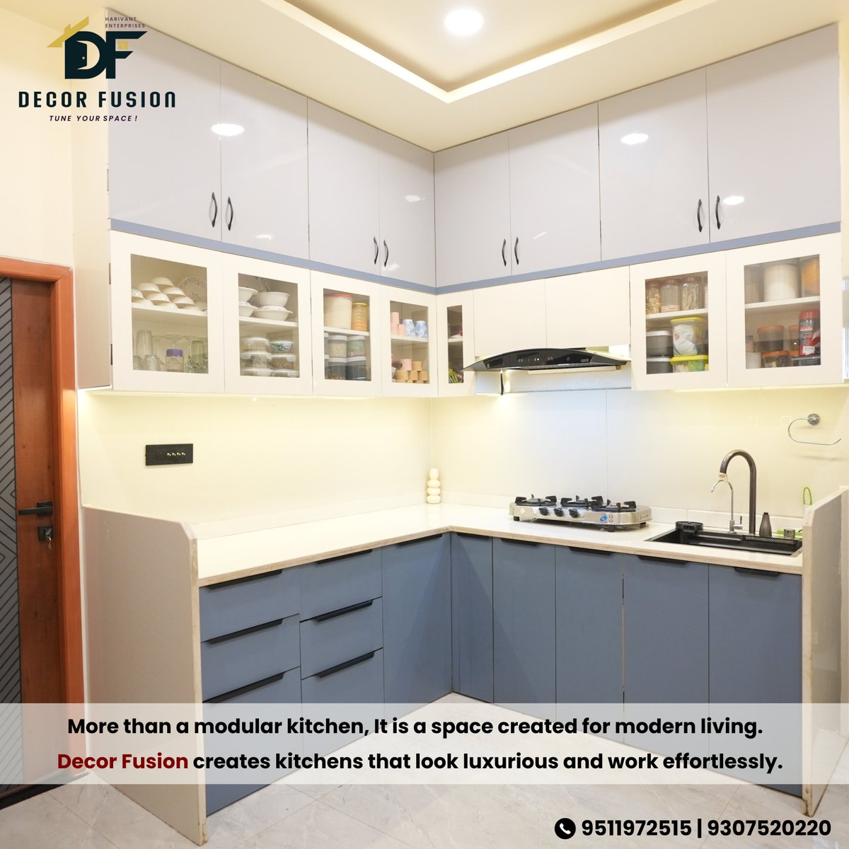 fusiondecor12's tweet image. Upgrade your home with elegant modular kitchen design by decor fusion. Smart storage, seamless layouts, and premium finishes crafted for modern living.
📍 Hudkeshwar Rd, Chandrakiran Nagar, Nagpur
📞 9511972515 | 9307520220
 #modularkitchen #kitchendesign #kitcheninterior