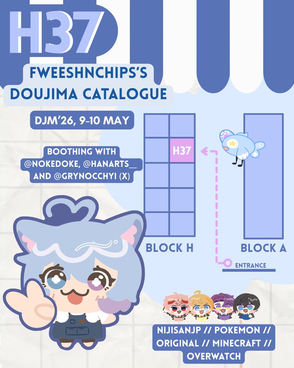 Fweesh @ Doujima H37 tweet media