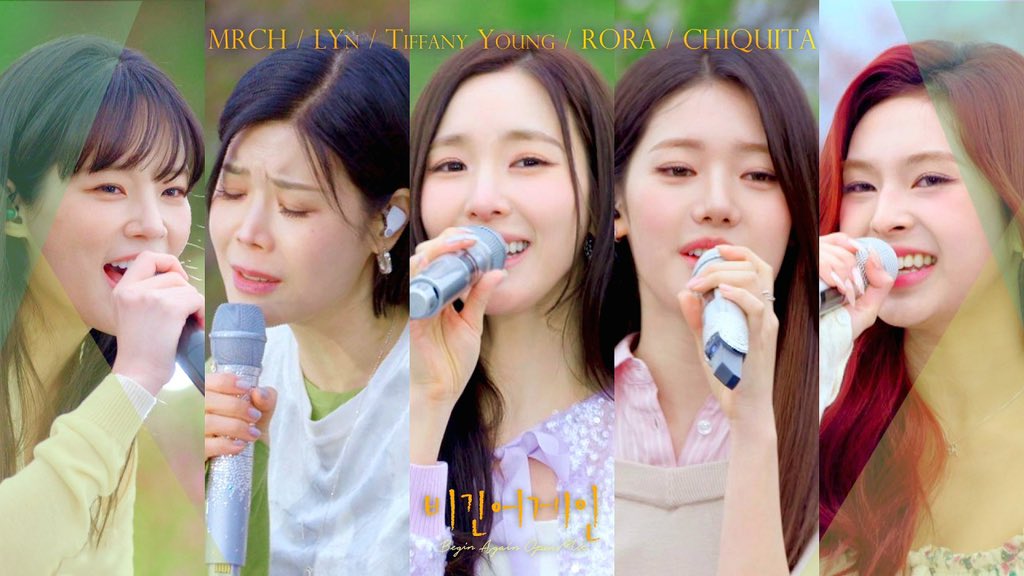 InspirationSNSD's tweet image. Anteprima di "Begin Again Open Mic" con Tiffany Young, Lyn, Yoon Machi, Chiquita &amp;amp; Rora delle BABYMONSTER .  

In onda l'11 maggio su YouTube e il 16 maggio su JTBC.

🔗youtu.be/uiVSGzoW_hI 

#TiffanyYoung #티파니 #TIFFANY #SNSD