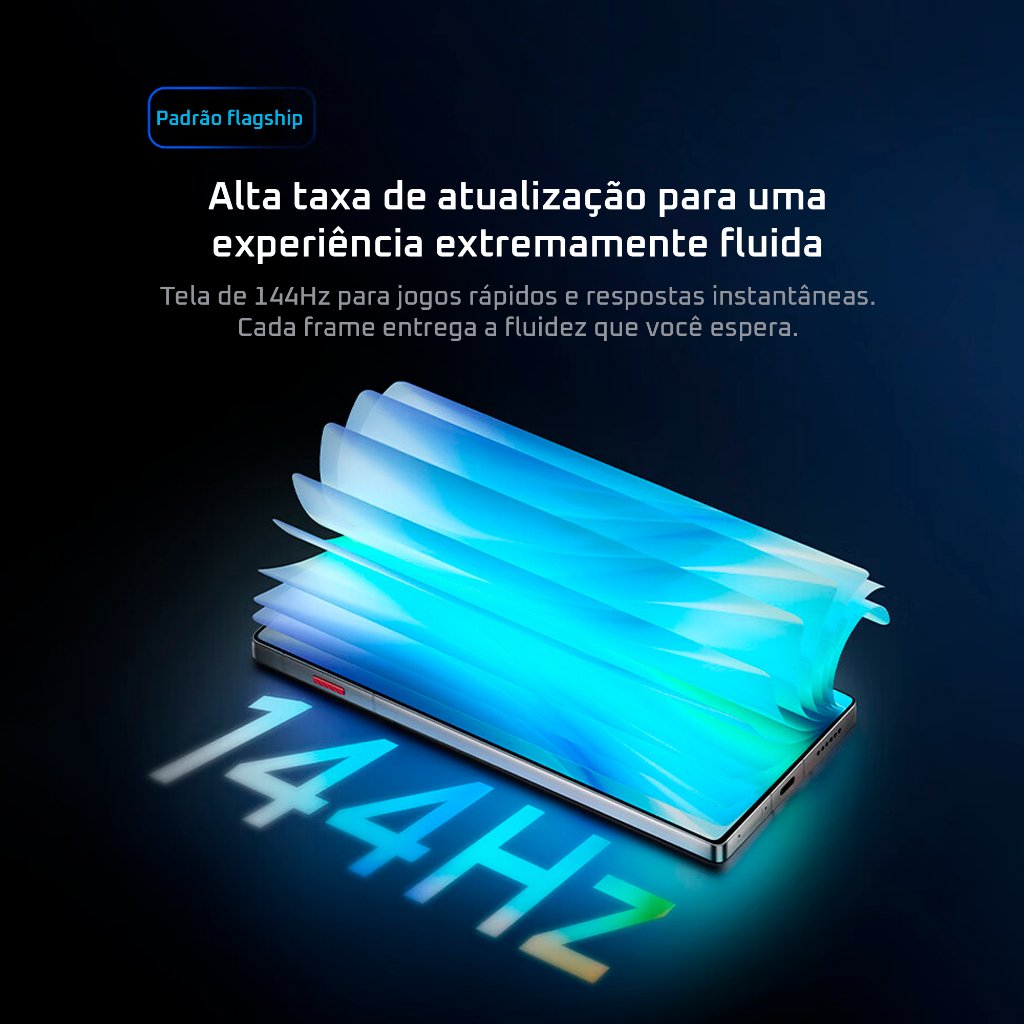 MistriosC4754's tweet image. REDMAGIC 11 Air Celular Gamer 5G 12/16 + 256/512GB, Snapdragon 8 Elite, tela OLED de 6,8", 144Hz, 7000 mAh com NFC

De R$ 5.243,00
💥 *Por R$ 4.299,00

🛒 Compre aqui 👉 s.shopee.com.br/9ALCXOz84A

#redmagic11 #celular #gamer #snapdragon #5g
