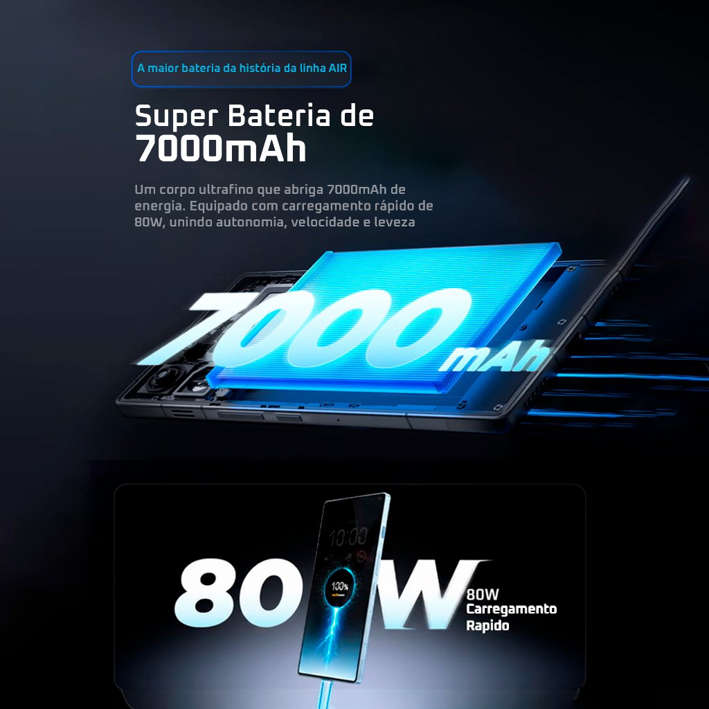 MistriosC4754's tweet image. REDMAGIC 11 Air Celular Gamer 5G 12/16 + 256/512GB, Snapdragon 8 Elite, tela OLED de 6,8", 144Hz, 7000 mAh com NFC

De R$ 5.243,00
💥 *Por R$ 4.299,00

🛒 Compre aqui 👉 s.shopee.com.br/9ALCXOz84A

#redmagic11 #celular #gamer #snapdragon #5g