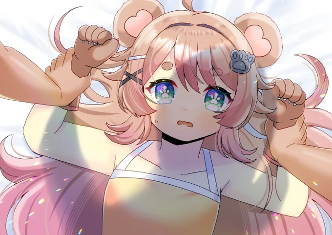 Vtuberの熊井 いりな(Irina Kumai )さんを描かせて頂きました! ドキドキ… Skebリクエスト有難うございます