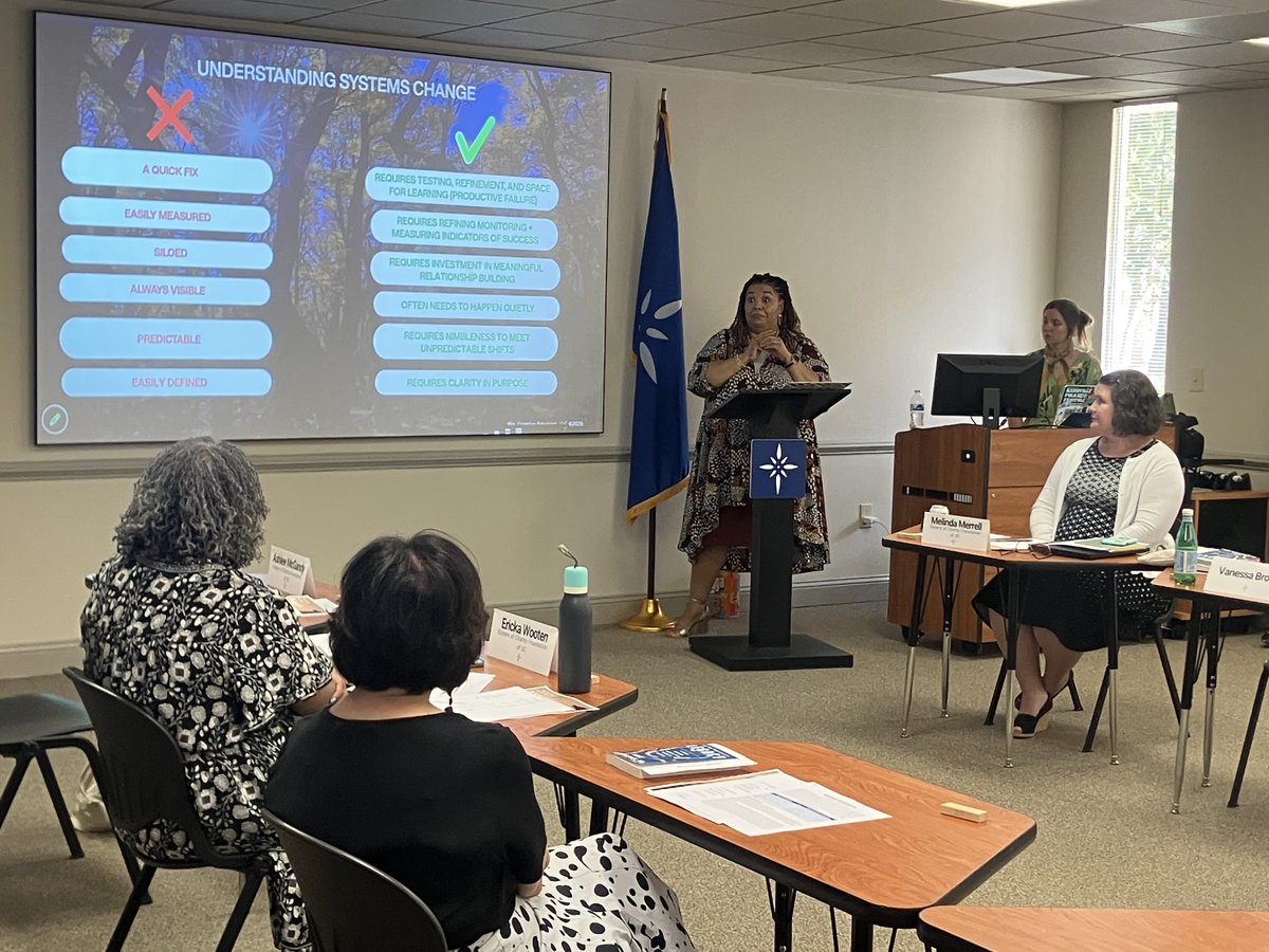 SCFSC's tweet photo. We were honored to welcome Dafina Ward, J.D., to our Education Center recently. With nearly 20 years of experience advancing advocacy and systems-level change across the South, Dafina brings a depth of knowledge shaped by leadership, strategy, and a commitment to community! https://t.co/gPEtLkha4U
