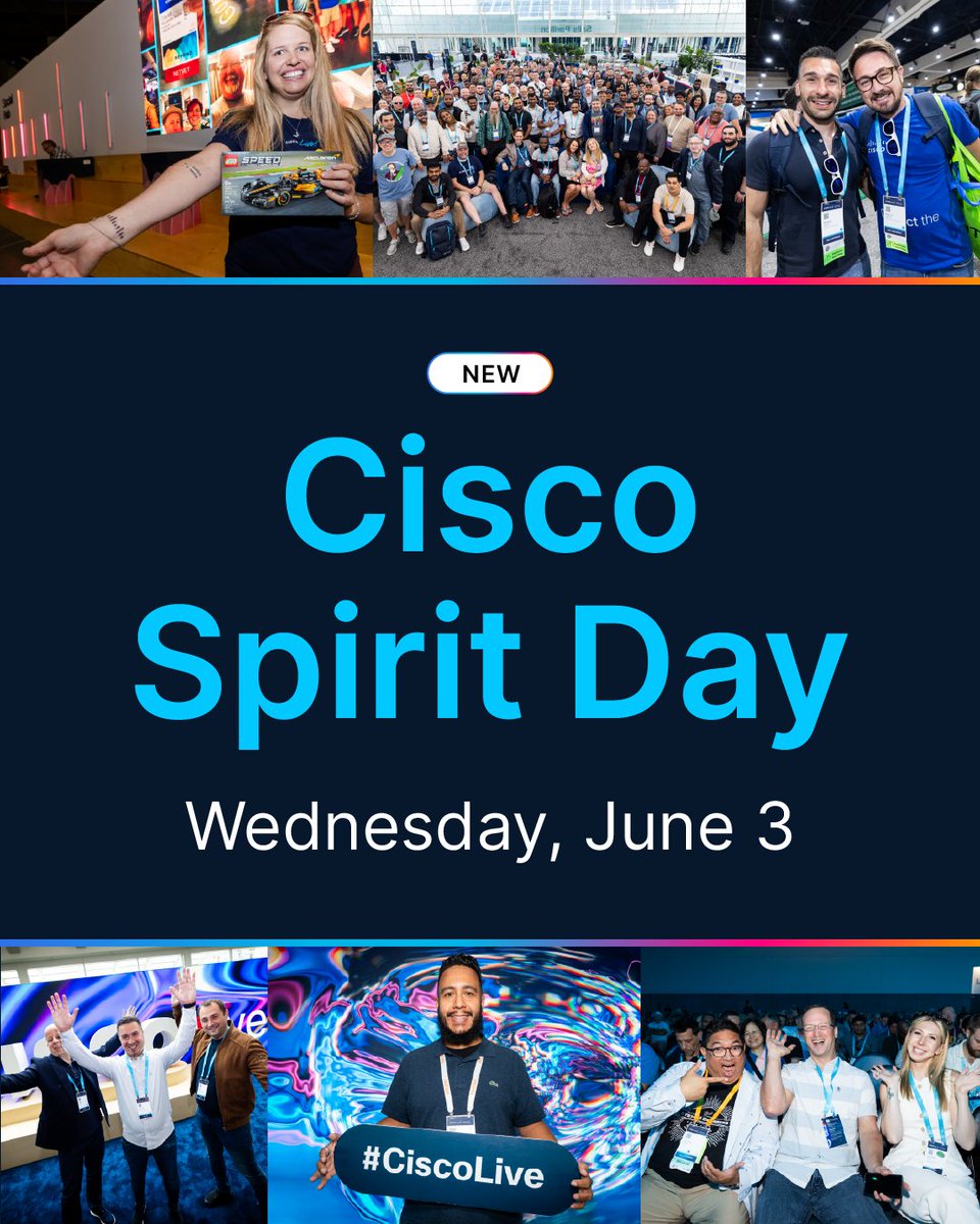 CiscoLive tweet media