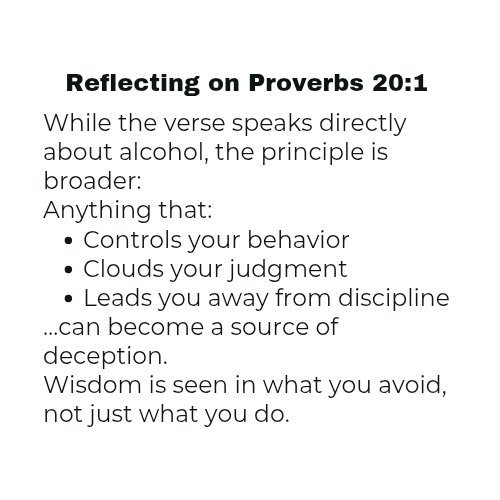 iamo_cube's tweet image. Reflecting on 📖 Proverbs 20:1
#Wisdom 
#SelfControl 
#ChristianLiving 
#FaithWalk 
#SpiritualGrowth