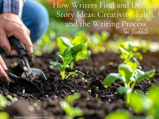 BRMCWC's tweet image. How Writers Find and Develop Story Ideas: Creativity, Faith, and the #Writing Process from @TimSuddeth on @EdieMelson bit.ly/4n14BkK #writingtips