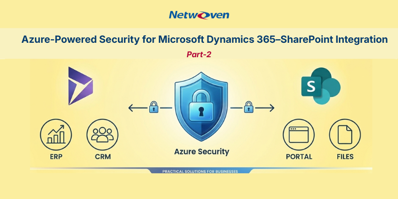 Netwoven's tweet photo. Is your #Dynamics365 + #SharePoint integration a hidden compliance risk?

Default integration ≠ secure at scale—roles don’t carry over, permissions break, workarounds grow.

See how an Azure-powered approach fixes it🔗https://t.co/SIr3rEa9sB 

#SecurityGaps #AzurePowered https://t.co/0t3LNJvErj