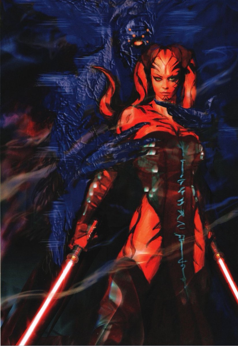 Kershed's tweet photo. George Lucas told me his plan for the sequel trilogy: Darth Maul &amp; Darth Talon as the villains; Luke rebuilding the Jedi Order from survivors of Order 66; Leia forming the New Republic.
#StarWarsArchives19992005
#MayThe4thBeWithYou
#StarWarsDay
https://t.co/M907YGZsjm https://t.co/cur4sGATBx