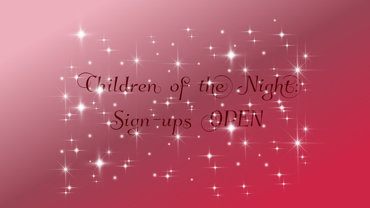 Children of the Night: HQ Monsterlovers Bang tweet media