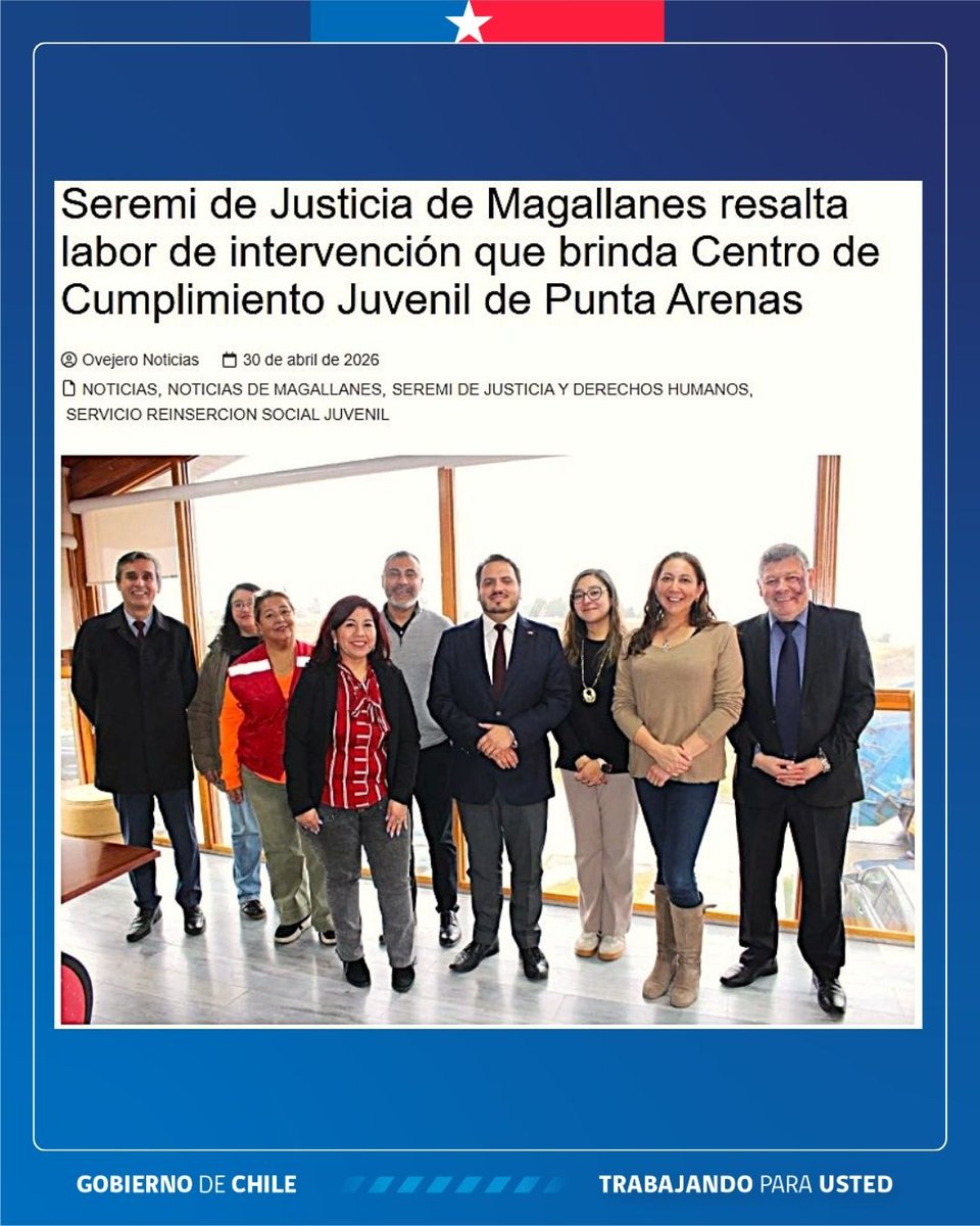 Seremi Justicia y DDHH Magallanes tweet media