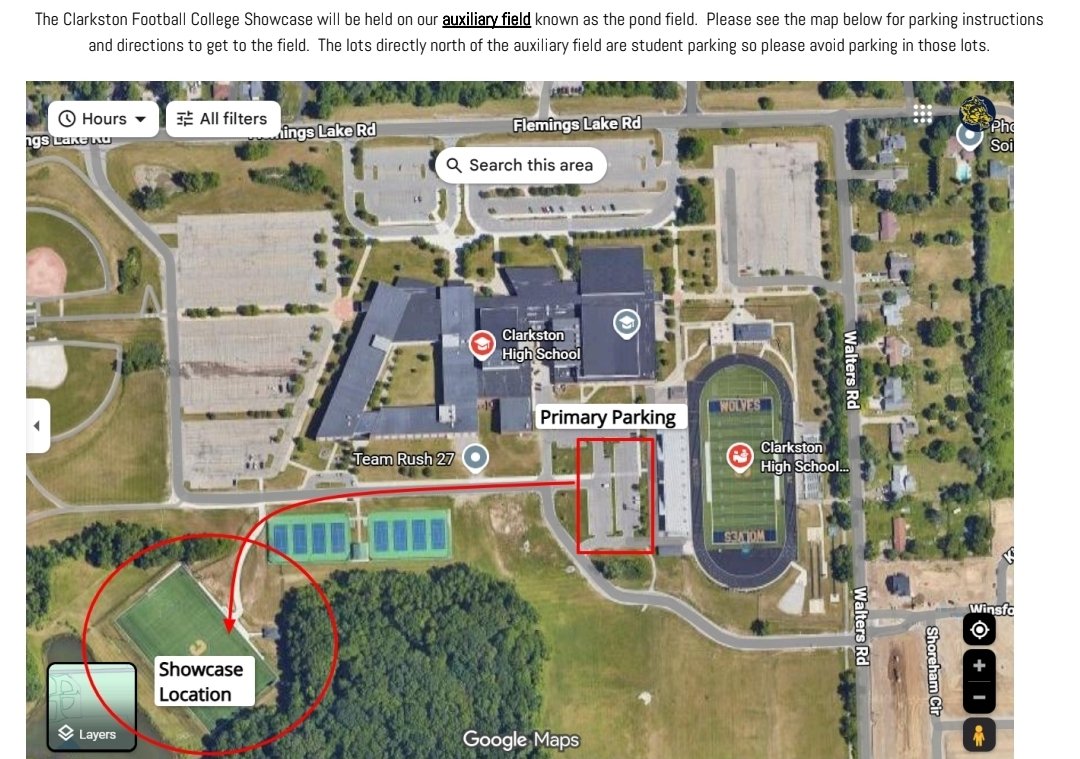 Clarkston Wolves Football tweet media