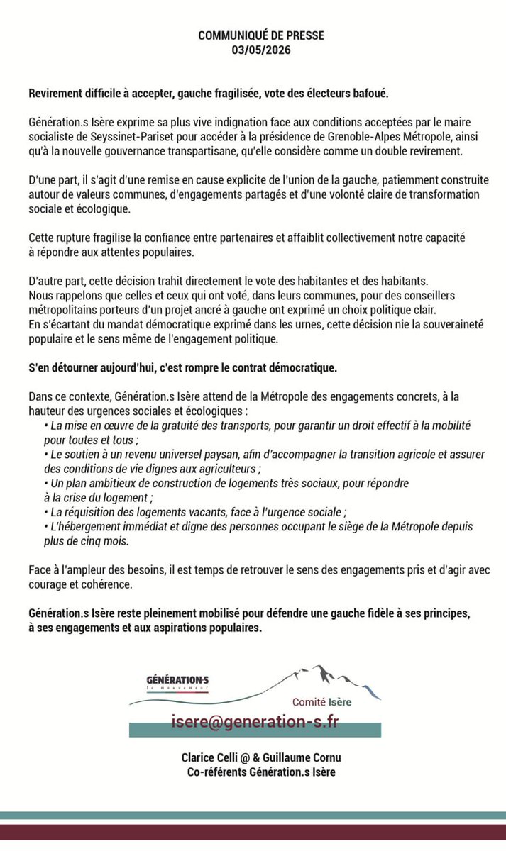 Génération.s isère tweet media
