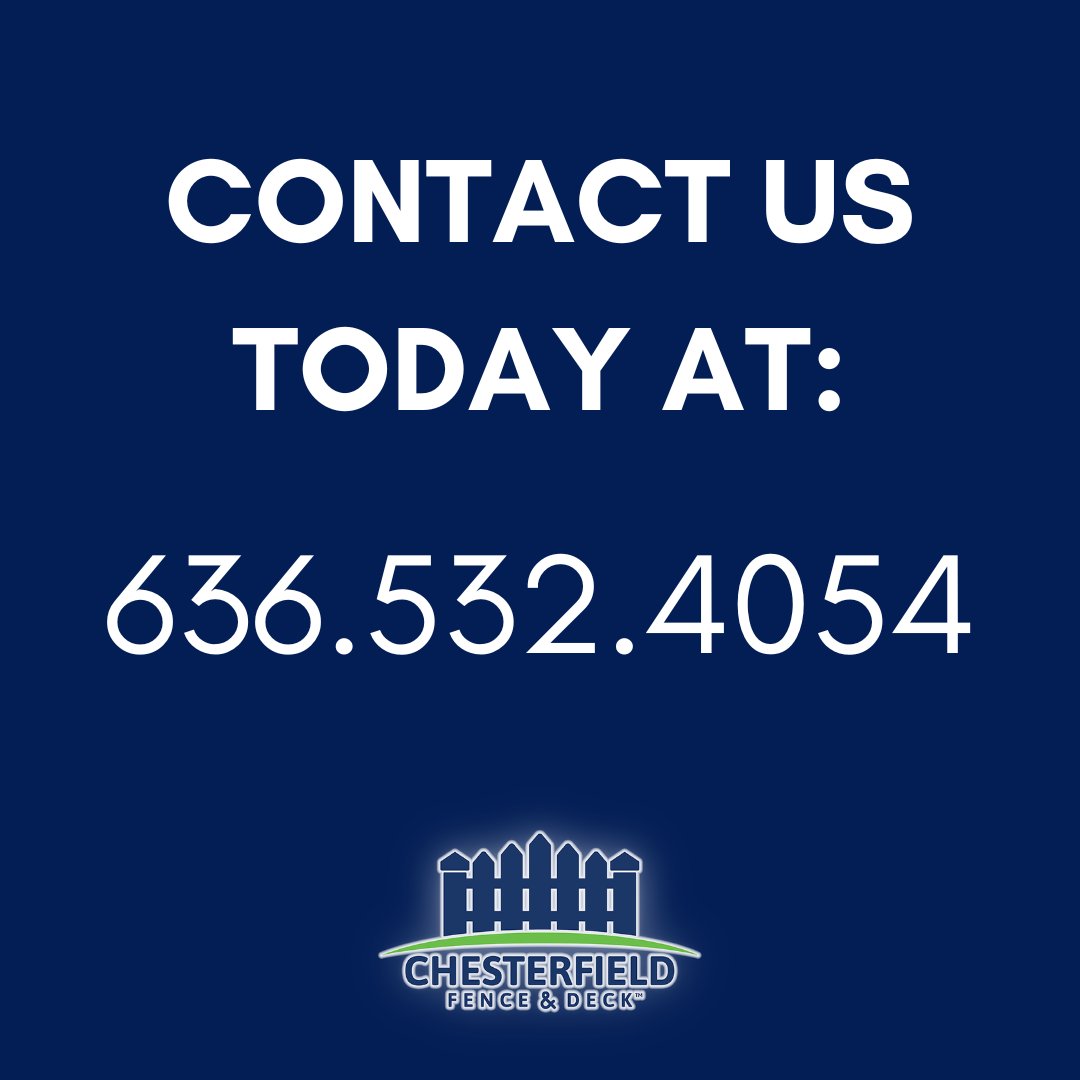 ChesterfieldFD's tweet image. At Chesterfield Fence &amp;amp; Deck, we can help you create an outdoor space that is a true extension of your home! Give us a call today for a free consultation. 🏠

chesterfieldfence.com

#Homeowner #OutdoorLiving #BackyardRemodel