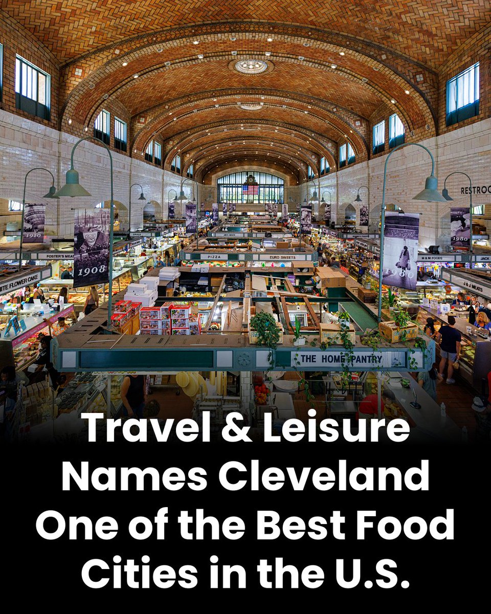 GreaterCLE's tweet image. "This diverse Midwestern city has a seriously underrated and eclectic food scene fueled by nearby farms, local producers, and trailblazing chefs."—@TravelLeisure 

🔗 Learn More: travelandleisure.com/best-food-citi…

#GreaterCLE #AllIn @TheCLE @CityofCleveland