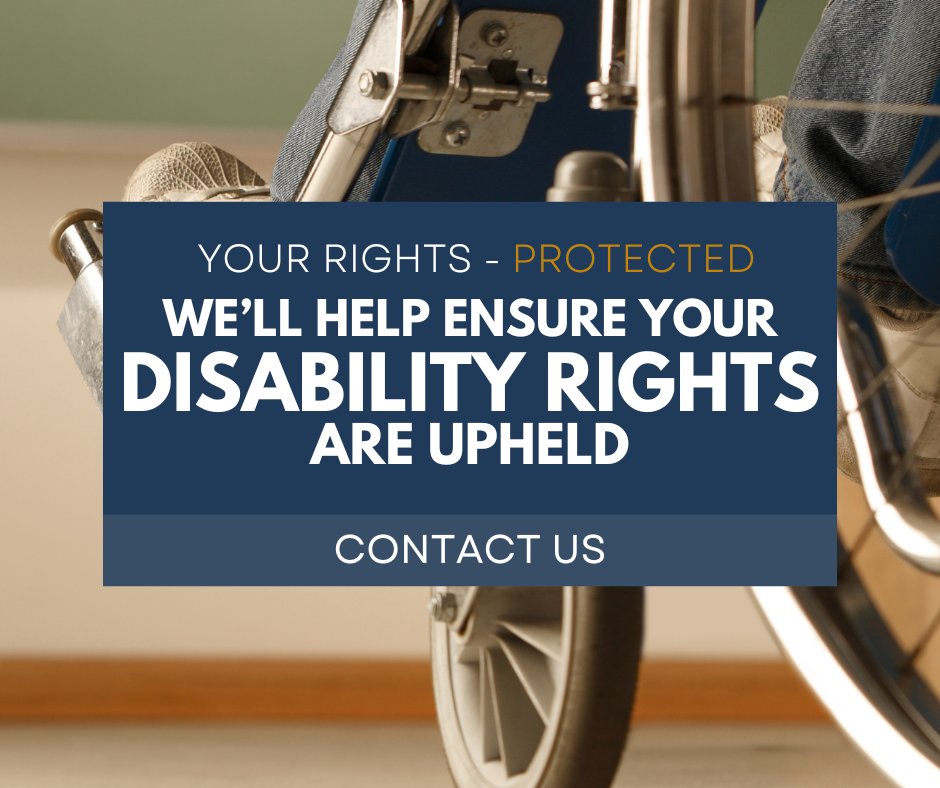 MitchellAKline's tweet photo. No one should face discrimination because of a disability. Mitchell A. Kline is here to ensure your rights are protected. Get in touch today. 
#EmploymentRights #LegalSupport 

https://t.co/9WmXJchgFp https://t.co/gYQigP54Pu