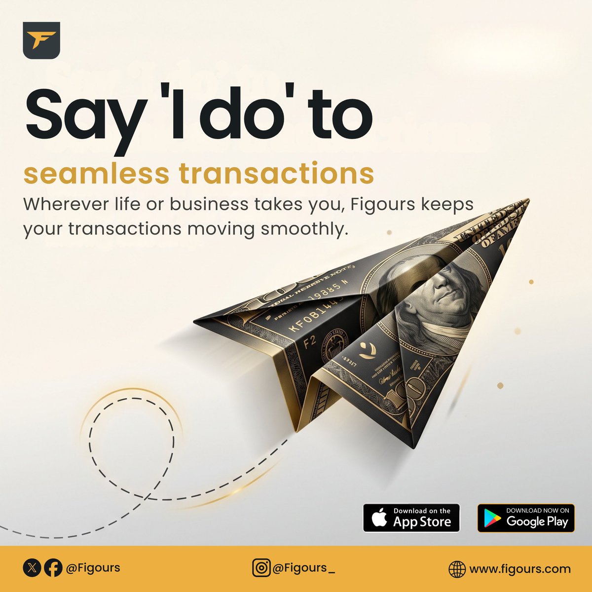 figours's tweet photo. If your money had wings, this is what it would look like.

Fast, sleek and borderless; built for the life you’re building.

Say “I do” to ease; say “I do” to Figours. 💛✨

#MondayMood #DownloadFigoursApp #SeamlessPayment #Fintech #DigitalBanking https://t.co/5iMnOIOmT2