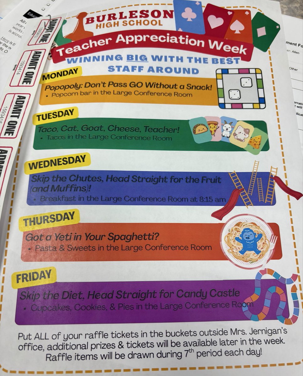 ElkPrincipal's tweet photo. Thanks to all the @BHSElks Teachers and the BHS Sunshine Committee of Staff and Parents for recognizing and celebrating or Teachers! “Winning BIG with the BEST Staff Around!”
@BurlesonISD https://t.co/XMQzBmgFSf