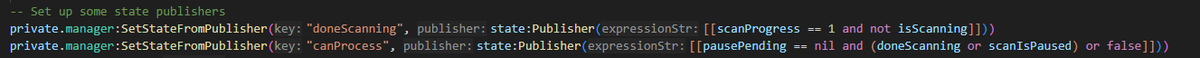 Sapu94's tweet photo. New expression<> feature in wowlua-ls specifically to pair nicely with LibTSMReactive's publisher expressions: https://t.co/bSQdw4pbdc