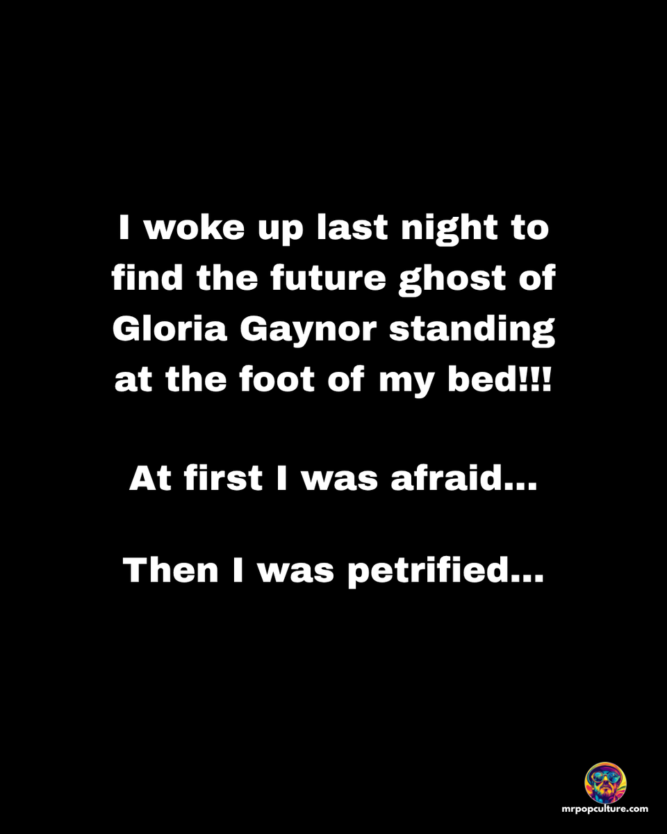 itsmrpopculture's tweet image. Thinking I could live without you by my side... #gloriagaynor #iwillsurvive #ghost