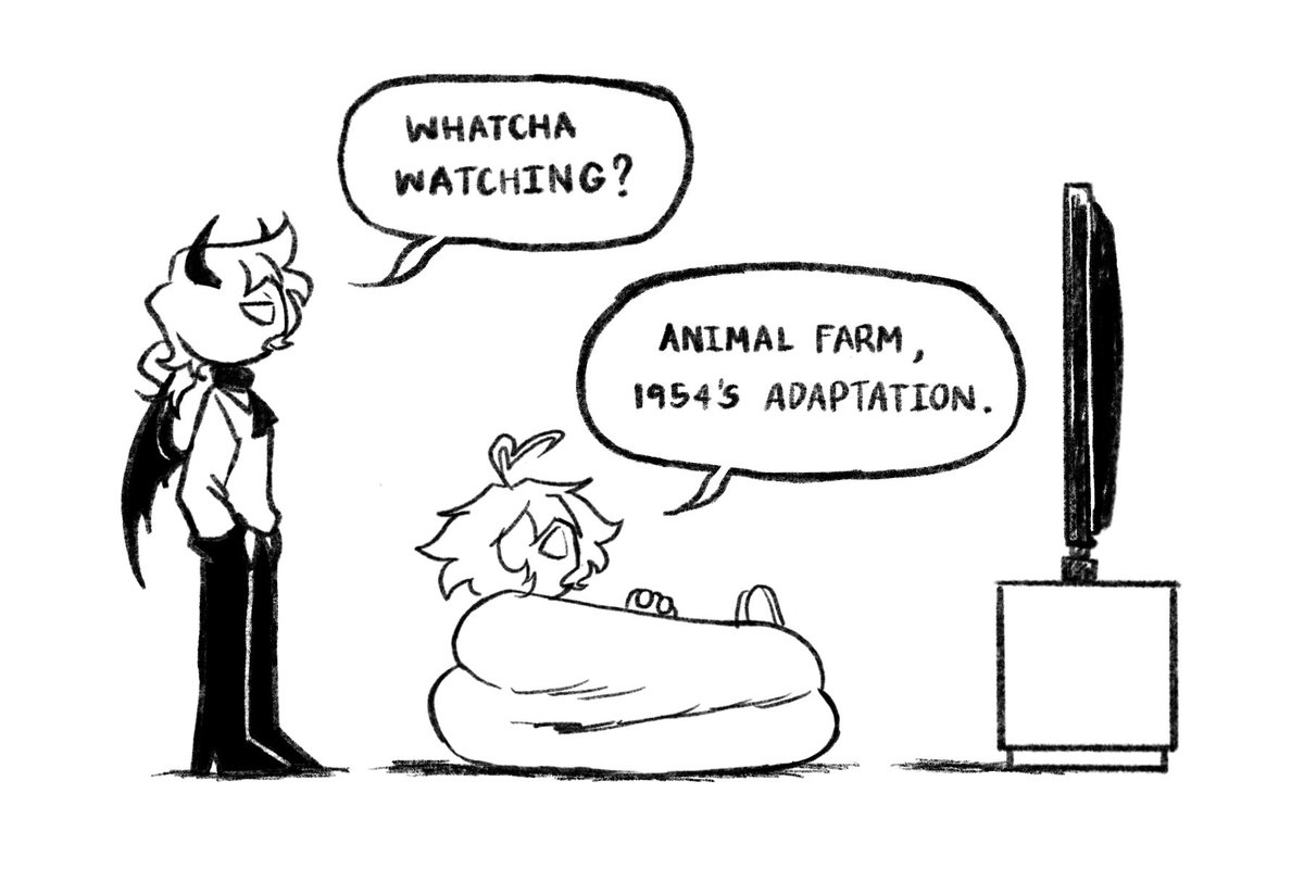 macrinros2514's tweet photo. I was bored so I doodled mfm related because I missed drawing them

Based on my AU. I created a few years back

#midfightmasses #selever #oc https://t.co/qFYmNhrR2I
