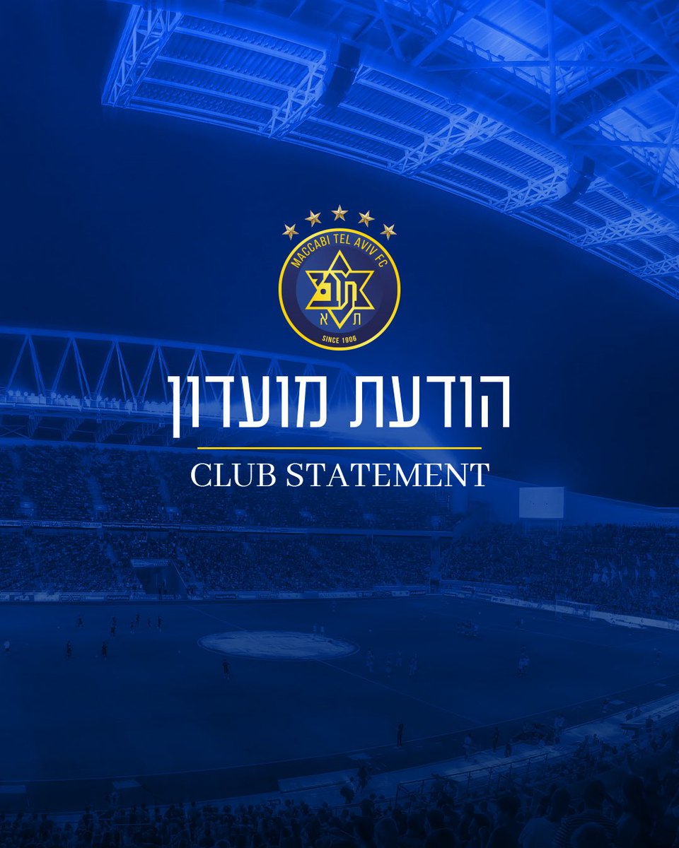 Maccabi Tel Aviv FC tweet media