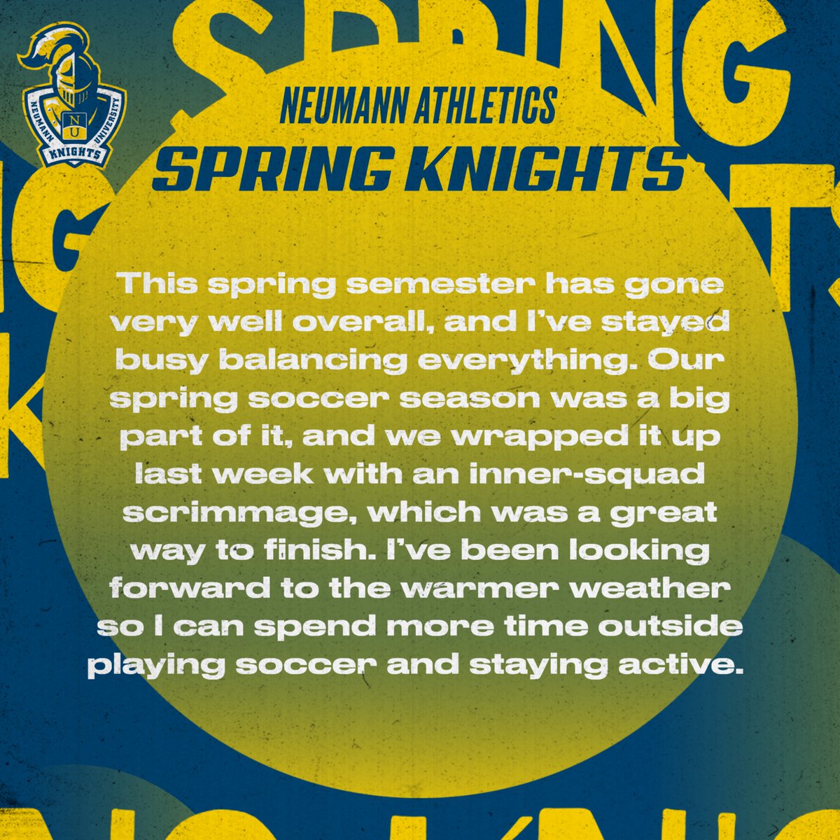 Neumann Athletics tweet media