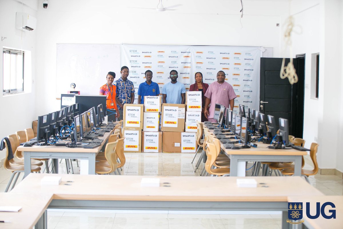UnivofGh's tweet image. The @ug_engineering, through a partnership with STEMpower, has received a range of electronic equipment to enhance practical teaching and learning.

The items, delivered in two batches, include computers, accessories and a 3D printer to support hands-on training.

#UG