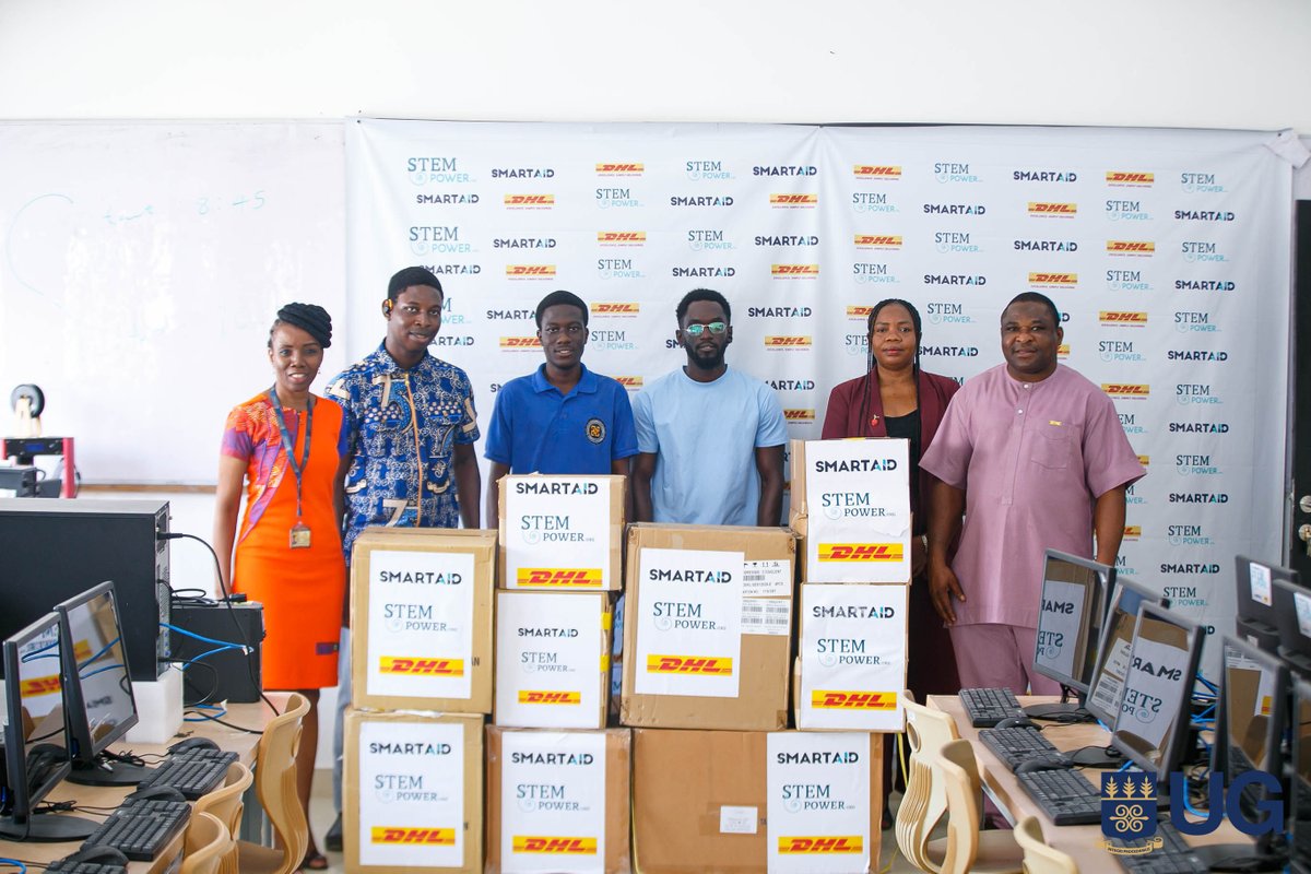 UnivofGh's tweet image. The @ug_engineering, through a partnership with STEMpower, has received a range of electronic equipment to enhance practical teaching and learning.

The items, delivered in two batches, include computers, accessories and a 3D printer to support hands-on training.

#UG