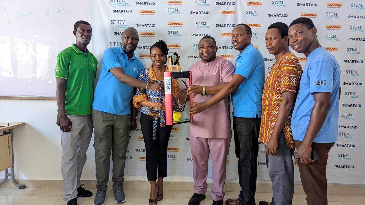 UnivofGh's tweet image. The @ug_engineering, through a partnership with STEMpower, has received a range of electronic equipment to enhance practical teaching and learning.

The items, delivered in two batches, include computers, accessories and a 3D printer to support hands-on training.

#UG