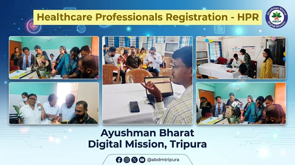 ABDM Tripura tweet media