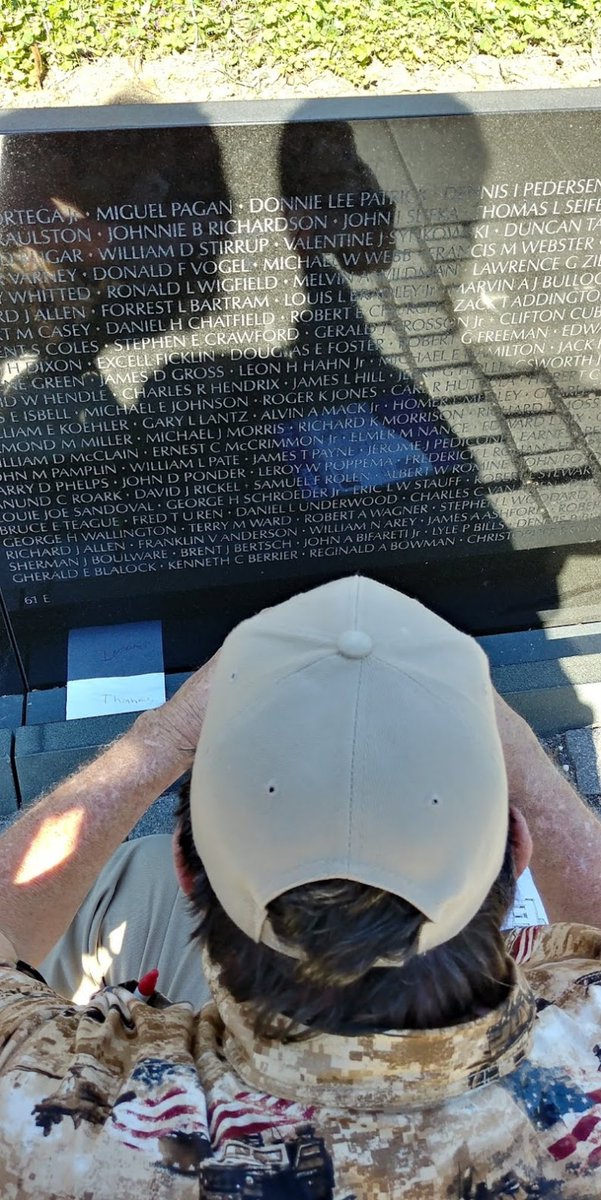 OWatchcap54352's tweet image. One came home. One did not.

My great-uncle, Daniel “Danny” Underwood, gave his life in Vietnam. I carry his name.

I watched my father weep as he touched Danny’s name on the Wall.

We remember them all.

secure.givelively.org/donate/operati…

#MemorialDay #RememberTheFallen #OperationWatchcap
