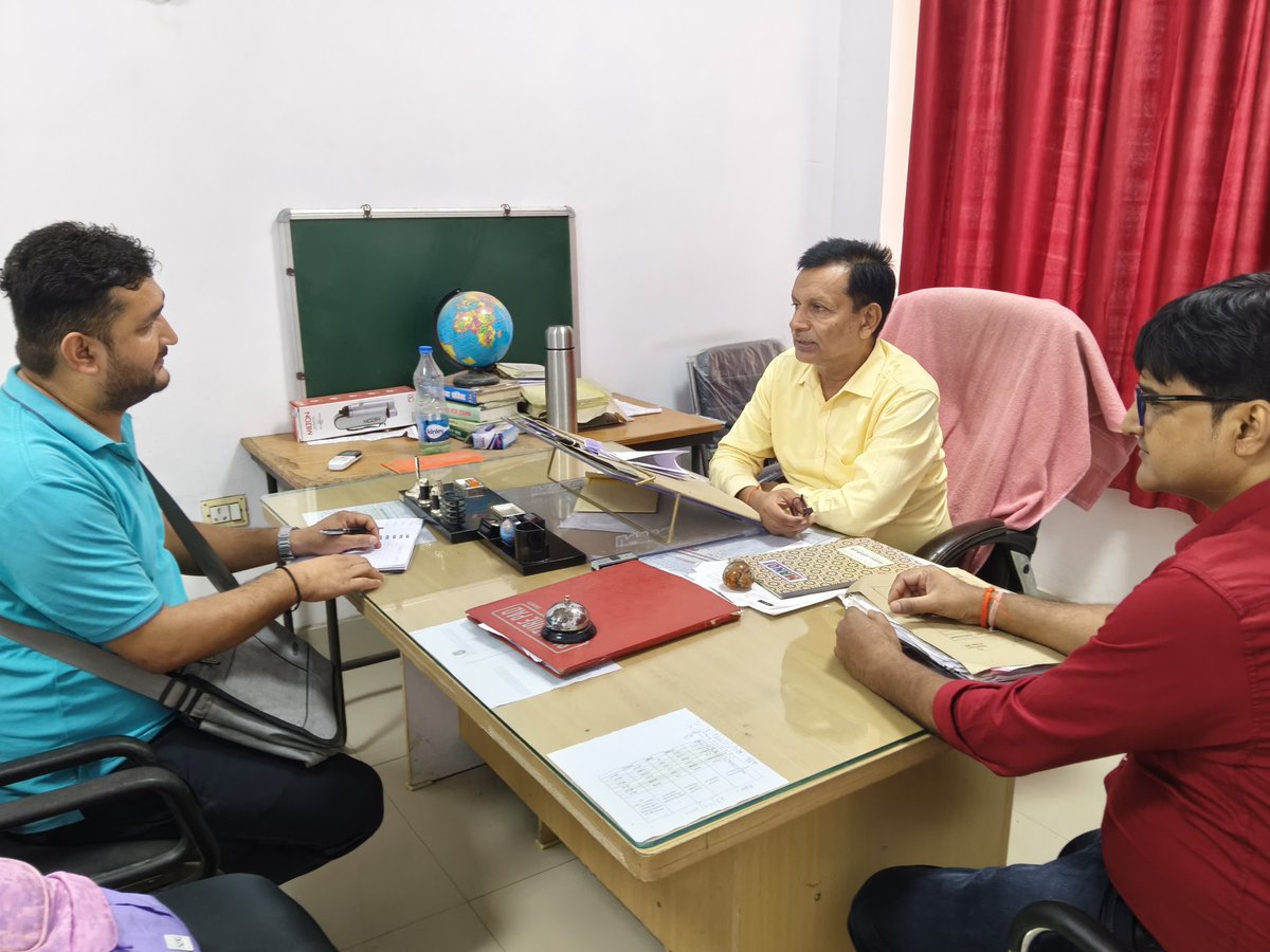A consultative meeting was conducted with the KVK Scientist &amp; Head and the Sub-Divisional Agriculture Officer to deliberate on the systematic establishment of bio-gas and composting training in Siswa, Khagaria, Bihar.