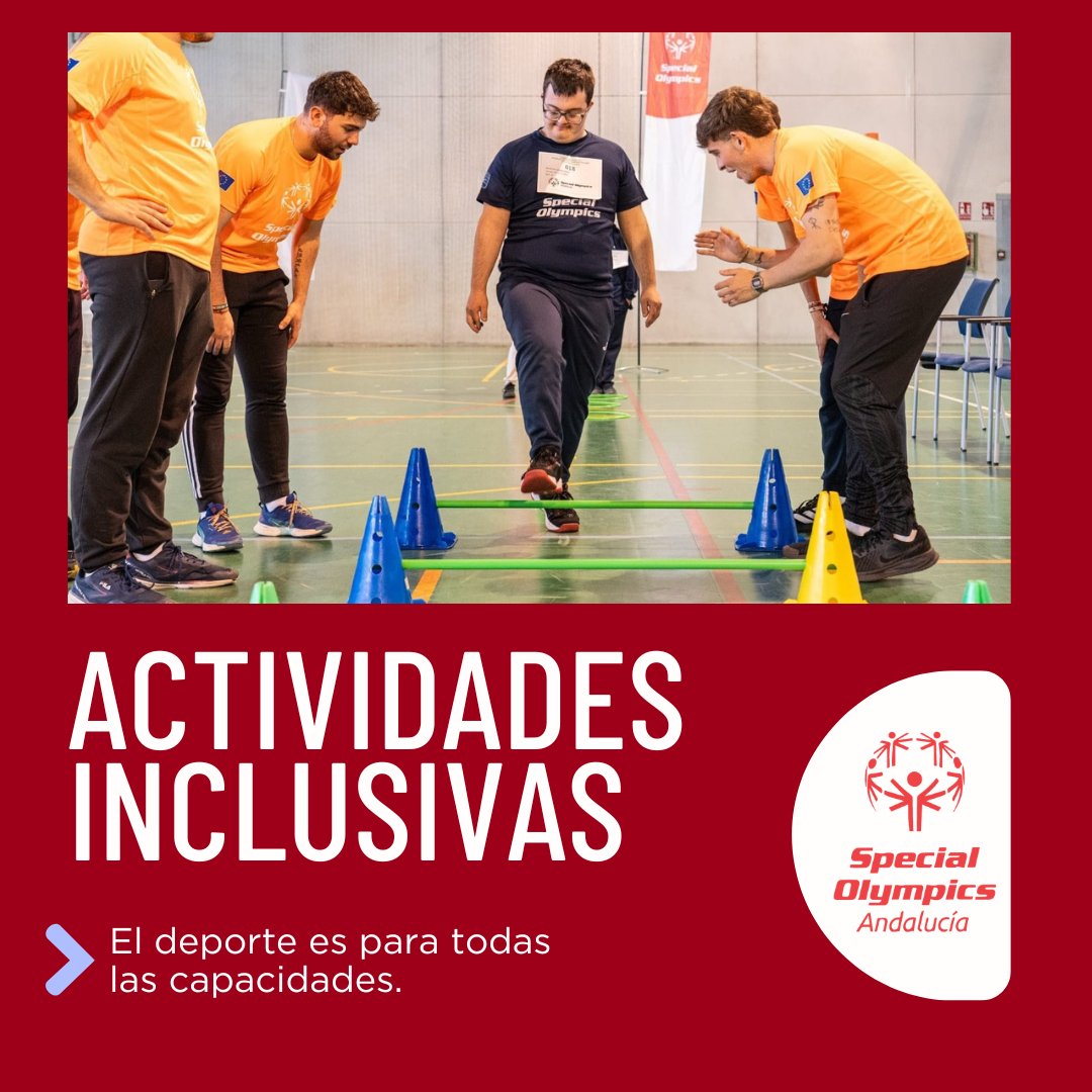 SOANDALUCIA's tweet photo. Seguimos creando espacios donde el deporte une y suma, apostando por la inclusión en cada actividad.
💬 Llámanos/escríbenos para más información o para reservar tu plaza.
¡Te esperamos con los brazos abiertos!
📞954 238 884 https://t.co/Ybq4Sqj6wT