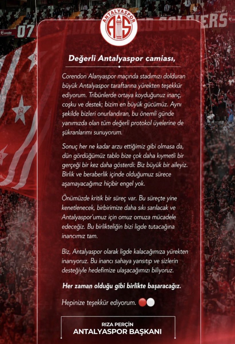 Antalyaspor Medya tweet media