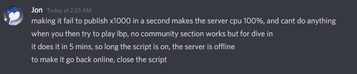 The Burning of LBPOnline tweet media