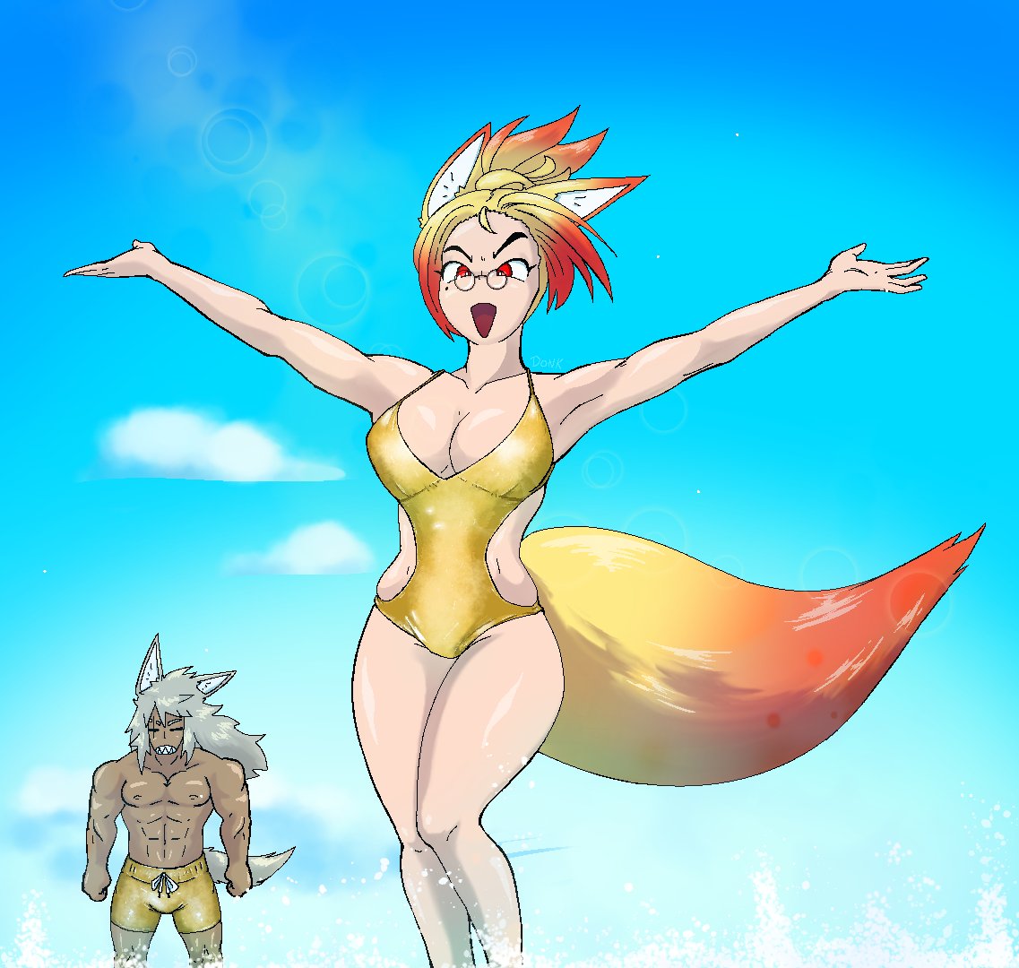 Donkolio1's tweet photo. Yes I'm hopping on the Golden week train, no I'm not ashamed to bandwagon. This time it's Maitai (I'm sure you're sick of Xuxu, I'm not!) https://t.co/A4Xej5yUWA