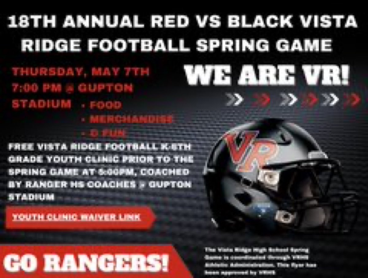 Vista Ridge Football tweet media