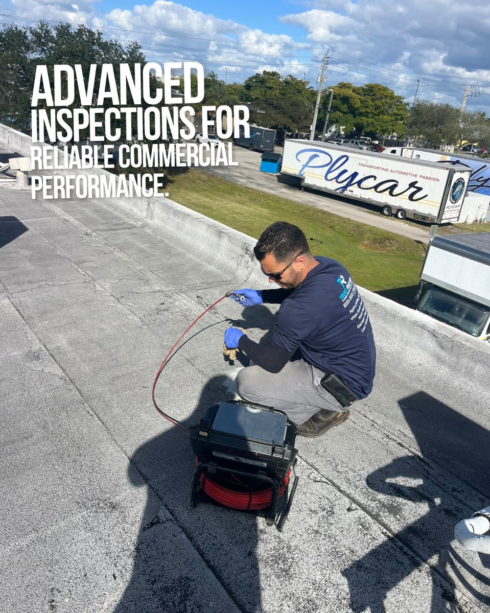 trustrooter's tweet image. We inspect with precision. Using advanced equipment, we carefully assess commercial systems to detect issues early, prevent water damage, and ensure long-term performance.

📍 Serving Pompano Beach, Coral Springs &amp;amp; Boynton Beach

trustrooter.com/commercial-ser… 

#plumbing #plumber