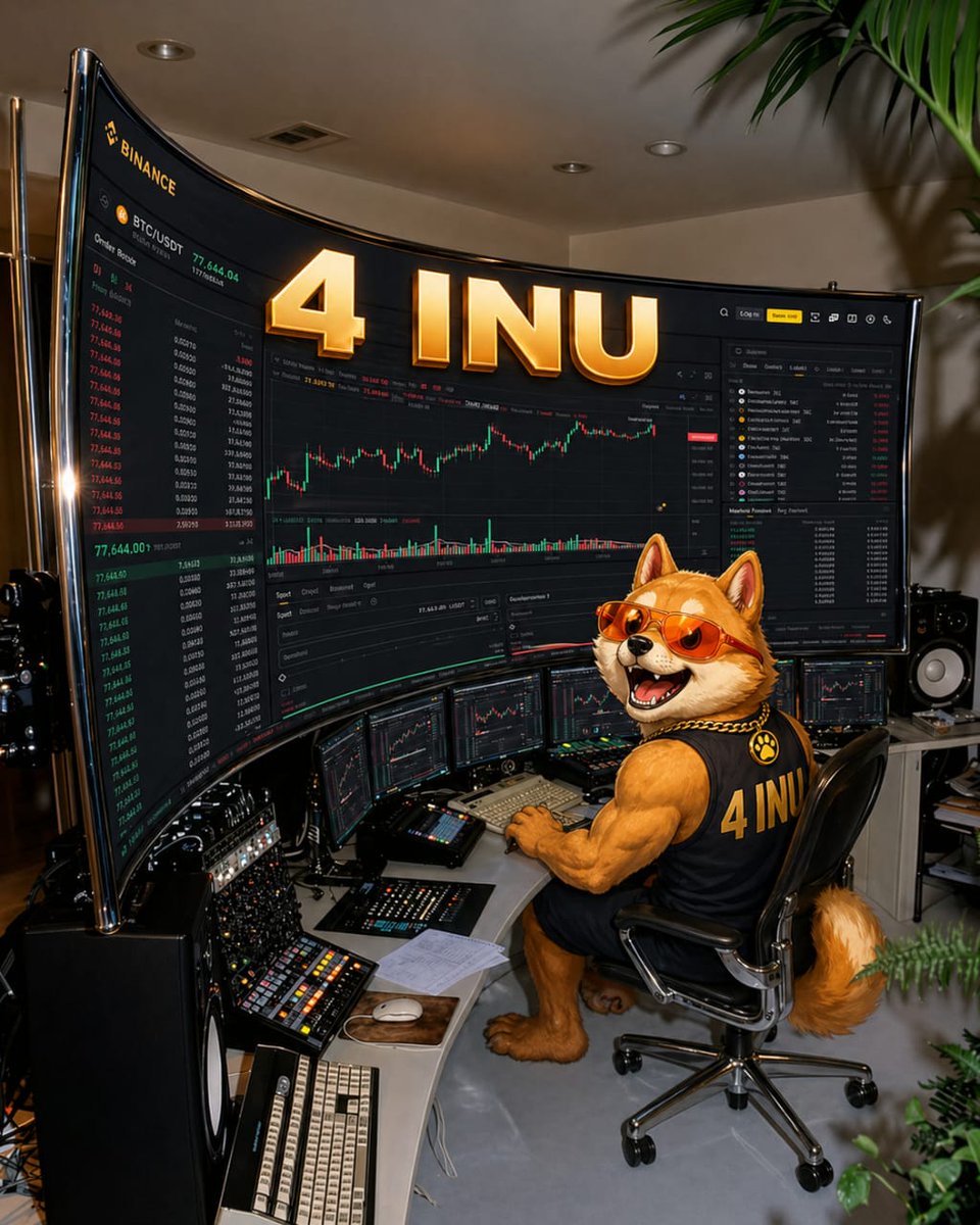 CryptoSpace112's tweet photo. Dips are not danger… they’re opportunity.

In strong trends, pullbacks happen because:
• Early buyers take profit
• New liquidity gets a better entry
• Strong hands accumulate

When dips get bought fast, it means demand is greater than supply.

That’s how floors form and higher highs follow.

Smart money doesn’t chase green, they load red.

Stay patient. Stay strategic. 🚀

CA: 0x965050e1cefc08aef48c9d23fbd0b0685b3b4444

#4INU #BSC