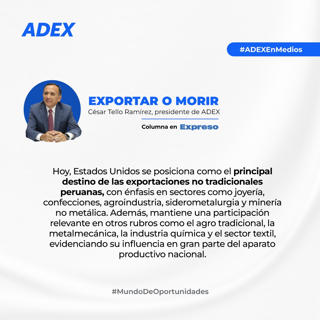Asociación de Exportadores tweet media