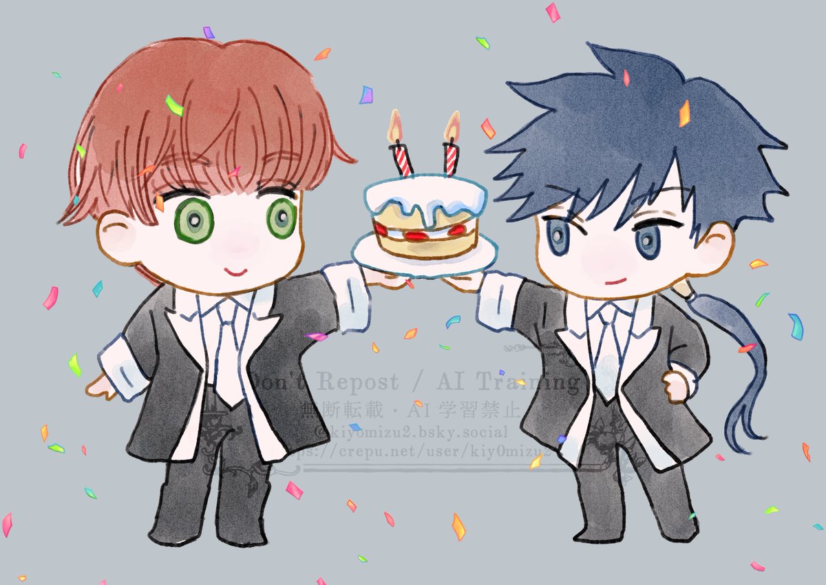 過去絵の手直しですが
お誕生日おめでとうございますー！！