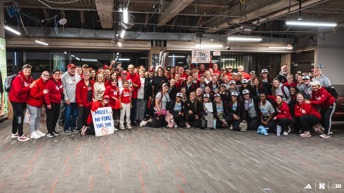 Nebraska Softball tweet media
