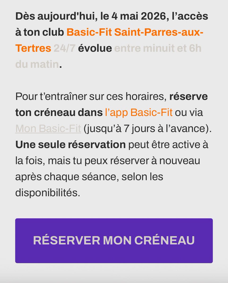 Mtn faut prendre un rdv pour allez à basic fit 🤦‍♂️