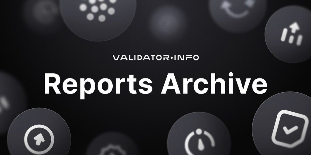 Validator Info tweet media