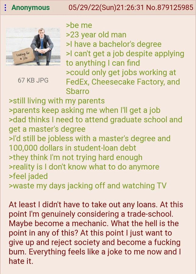Greentext Poster tweet media